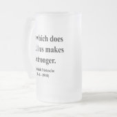 Nietzscheの引用文5a フロストグラスビールジョッキ (正面左)