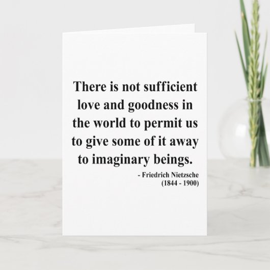 Nietzscheの引用文7a カード (正面)