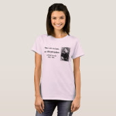 Nietzscheの引用文9b Tシャツ (正面フル)