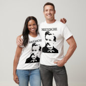Nietzscheの若い白黒 Tシャツ (ユニセックス)