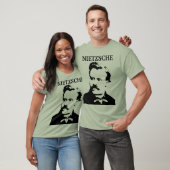 Nietzscheの若い白黒 Tシャツ (ユニセックス)
