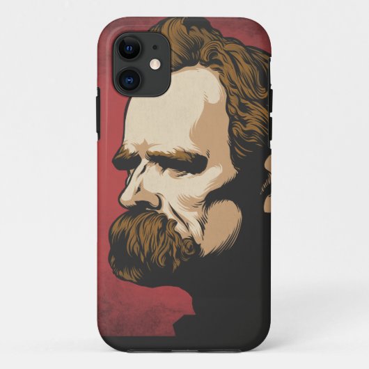 NietzscheのiPhoneの場合 Case-Mate iPhoneケース (裏面)