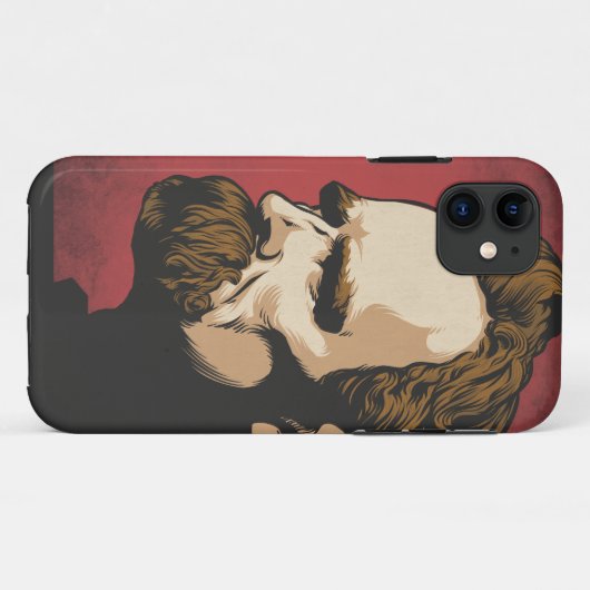 NietzscheのiPhoneの場合 Case-Mate iPhoneケース (裏面(横))