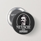 Nietzscheは私の同郷人です 缶バッジ (正面&裏面)
