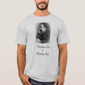 NietzscheはPietzscheです Tシャツ (正面)