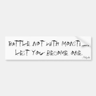 Nietzsche バンパーステッカー