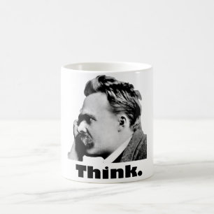 Nietzsche -マグを考えて下さい コーヒーマグカップ