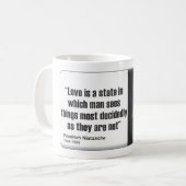 Nietzsche: 愛 コーヒーマグカップ (正面左)