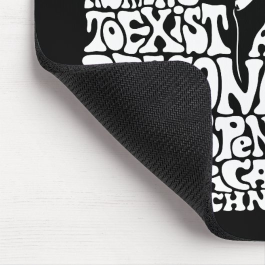 Nietzsche -芸術 マウスパッド (コーナー)