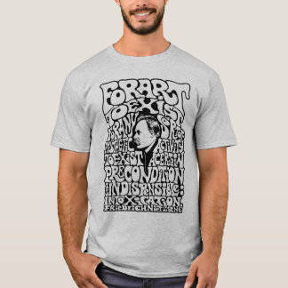 Nietzsche -芸術 tシャツ