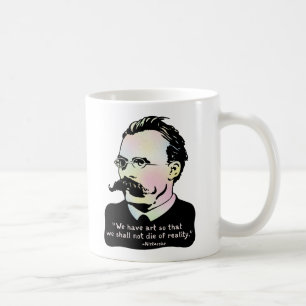 Nietzsche -芸術V.の現実 コーヒーマグカップ