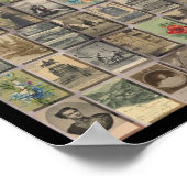 Nietzsche 24x24インチ3D ポスター (角)