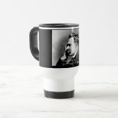 Nietzsche "Does not kill U"引用文ギフト&ティー トラベルマグ (正面左)