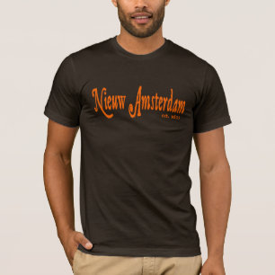Nieuwアムステルダム(ニューアムスターダム) NYCのワイシャツ Tシャツ