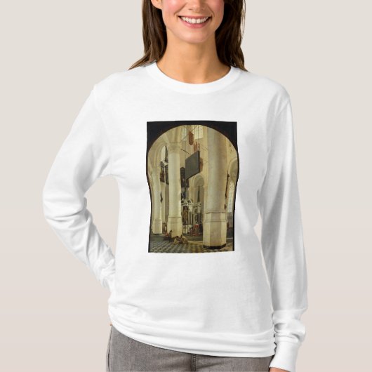 Nieuwe Kerkのインテリア Tシャツ (正面)