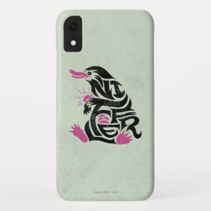 NIFFLER™タイポグラフィグラフィック iPhone XRケース
