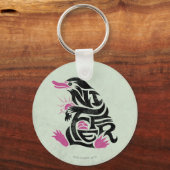 NIFFLER™タイポグラフィ図 キーホルダー (正面)