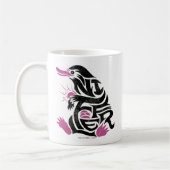 NIFFLER™タイポグラフィ図 コーヒーマグカップ (左)