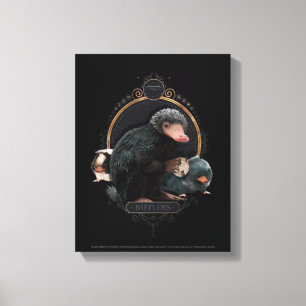 NIFFLER™sアールヌーボーポートレート キャンバスプリント