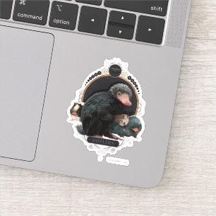 NIFFLER™sアールヌーボーポートレート シール