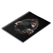 NIFFLER™sアールヌーボーポートレート ノートブック (左側)