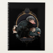 NIFFLER™sアールヌーボーポートレート プランナー手帳 (正面)