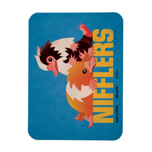 Nifflersヴィンテージグラフィック マグネット (縦)