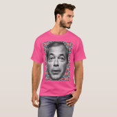Nigel Farage - Nigel Farage for British Prime Mini Tシャツ (正面フル)