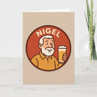Nigel Greetings Card カード