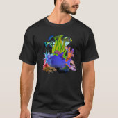 Niger Trigger Fish Reef Aggressive Saltwater Aquar Tシャツ (正面)