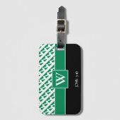 NIGERIA Christian John 3:16 Monogram Naija ラゲッジタグ (正面縦)