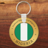 Nigeria Flag キーホルダー (裏面)