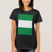 Nigeria Flag Nigerian Pride Travel Tシャツ (正面)