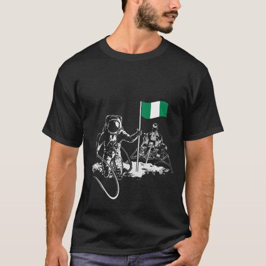 Nigeria Flagge Tシャツ (正面)