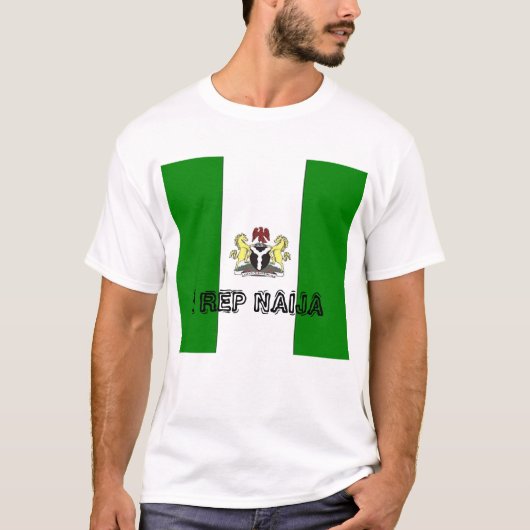nigeria_Full、I REP NAIJA Tシャツ (正面)