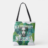 “Nigeria-Inspired Tote Bag – Celebrate Culture & I トートバッグ (裏面)