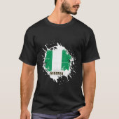 Nigeria Splash Tシャツ (正面)