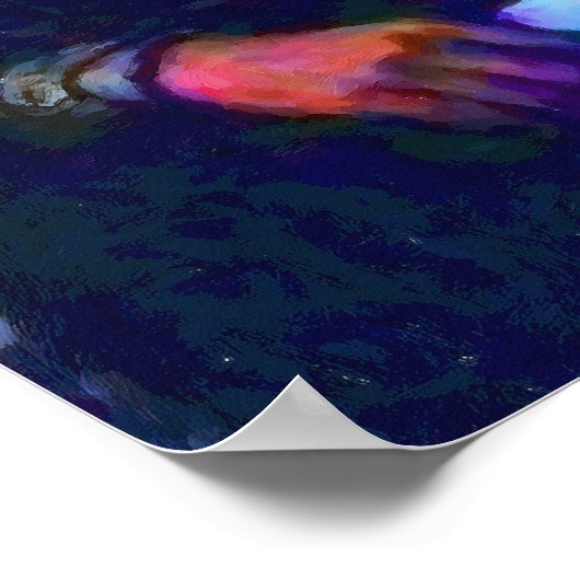 Nigerian Couple Portrait ポスター (角)