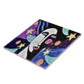 Nigfall抽象芸術デジ絵画タル タイル (側面)