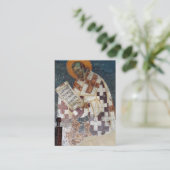 Night祈りの言葉のSt. John Chrysostom祈りの言葉カード プレイスカード (スタンド正面)