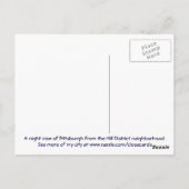 Night秋オンPittsburgh, PA ポストカード (裏面)