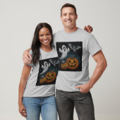 Night 不気味 FriendsハロウィーンTシャツ Tシャツ (ユニセックス)