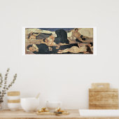 Night, 1890 (キャンバス上の油) ポスター (キッチン)