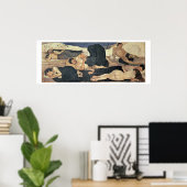 Night, 1890 (キャンバス上の油) ポスター (ホームオフィス)