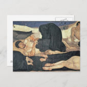 Night, 1890 (キャンバス上の油) ポストカード (正面/裏面)