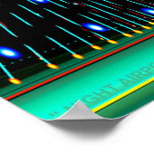 NIGHT AIRPORT " by: Robert Singletary ポスター (角)