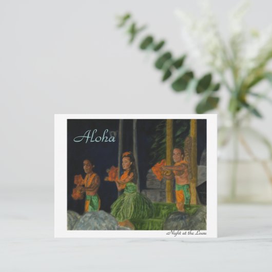 Night at the Luau Postcard ポストカード (スタンド正面)