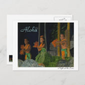 Night at the Luau Postcard ポストカード (正面/裏面)