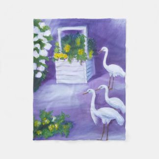 Night at the Well. フリースブランケット