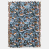 Night Before Christmas - Twilight Serenity スローブランケット (正面縦)